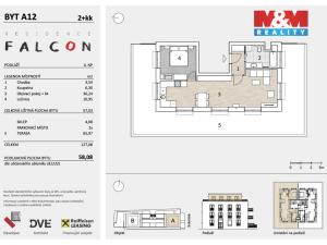 Prodej bytu 2+kk, Mělník, Sokolská, 58 m2