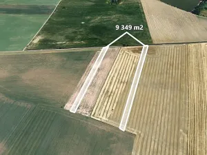 Prodej podílu pole, Moravské Budějovice, 1869 m2