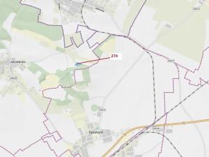 Dražba lesa, Jeviněves, 4557 m2