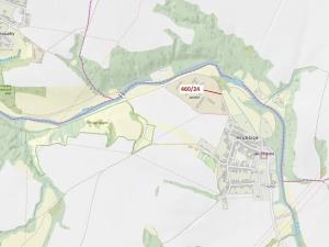 Dražba pozemku, Ivančice, 10 m2