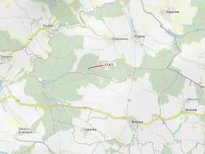 Dražba lesa, Psárov, 2949 m2