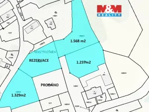 Prodej pozemku pro bydlení, Cheb, Nový Hrozňatov, 1237 m2