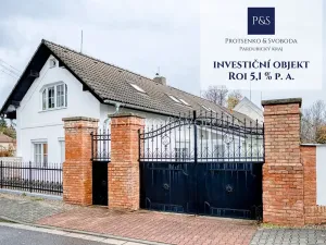 Prodej činžovního domu, Pardubice, Žižkova, 250 m2