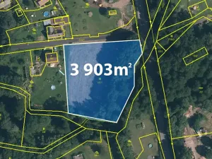 Prodej louky, Krásný Les, 3903 m2