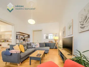 Pronájem bytu 3+1, Praha - Vinohrady, Záhřebská, 106 m2