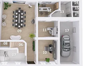 Pronájem kanceláře, Praha - Smíchov, Radlická, 124 m2