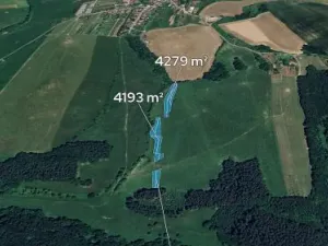 Prodej podílu pole, Újezd, 1628 m2