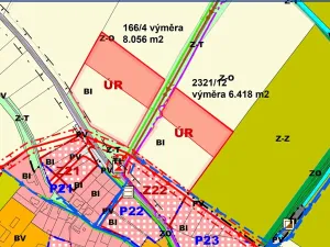 Prodej pozemku pro bydlení, Bechlín, 6418 m2