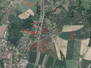 Prodej pole, Zvěrotice, 97424 m2