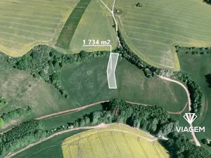 Prodej podílu pole, Částkov, 867 m2