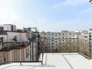 Pronájem bytu 1+kk, Praha - Vinohrady, náměstí Jiřího z Lobkovic, 29 m2