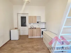 Pronájem bytu 1+kk, Praha - Vršovice, Kodaňská, 26 m2