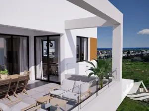 Prodej bytu 1+1, Deryneia, Kypr, 50 m2