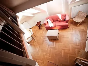 Pronájem bytu 1+kk, Praha - Vinohrady, Varšavská, 46 m2