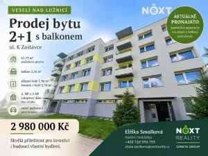 Prodej bytu 2+1, Veselí nad Lužnicí, K Zastávce, 61 m2