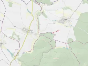 Dražba lesa, Chotěbudice, 1822 m2