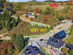 Prodej pozemku pro bydlení, Branná, 691 m2
