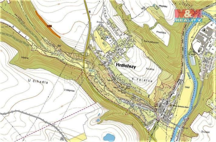 Prodej lesa, Hrdlořezy, 3528 m2