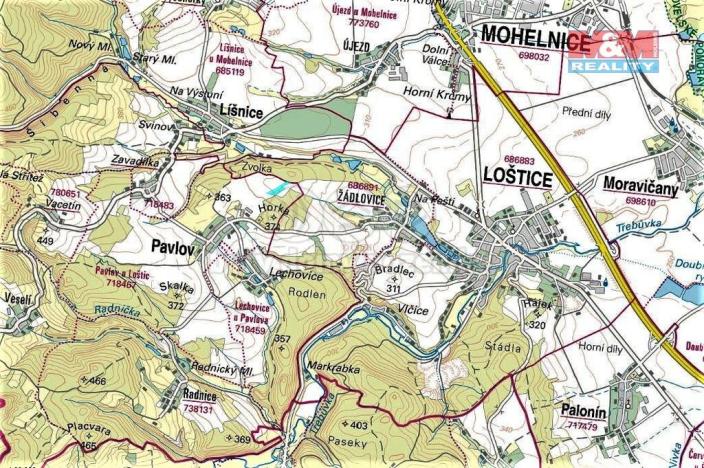 Prodej pole, Pavlov, 11645 m2