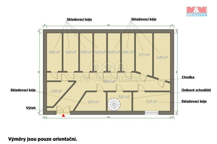 Pronájem skladu, Plzeň - Východní Předměstí, Americká, 1 m2