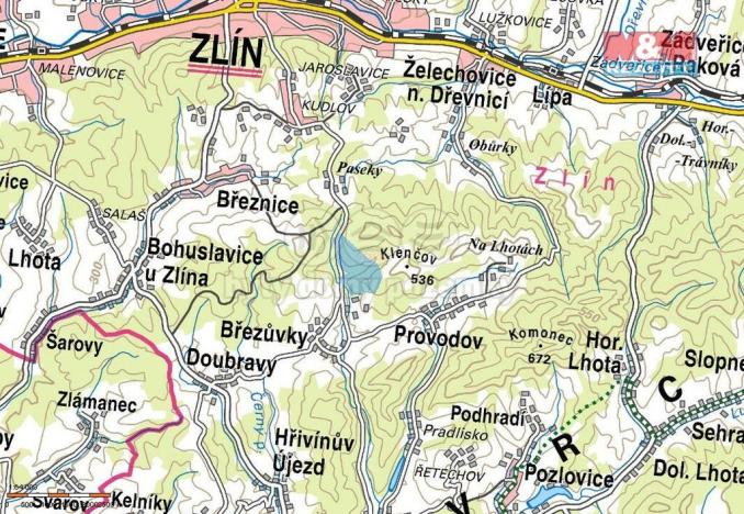 Prodej lesa, Březůvky, 1081 m2