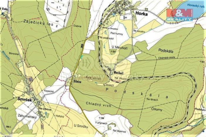 Prodej zemědělské půdy, Horka, 1474 m2