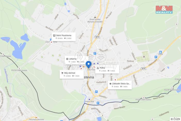 Pronájem bytu 1+1, Dolní Poustevna, Vilémovská, 35 m2