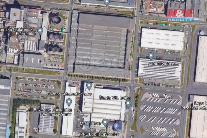 Pronájem skladu, Plzeň - Skvrňany, Na Pomezí, 1009 m2