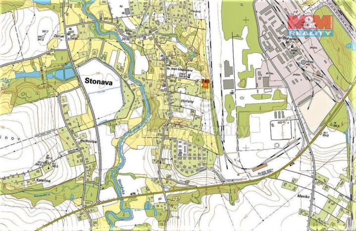 Prodej trvalého travního porostu, Stonava, 1256 m2