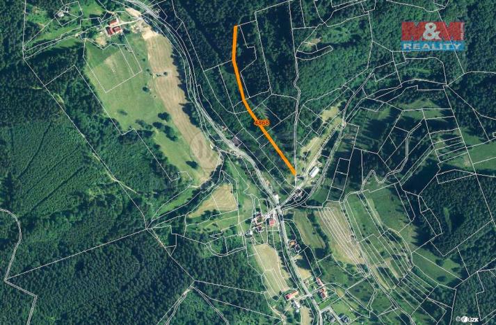 Prodej trvalého travního porostu, Halenkov, 3970 m2