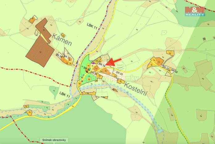 Prodej pozemku pro bydlení, Kraslice, 2182 m2