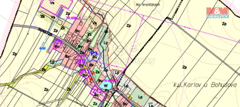 Prodej pozemku, Bohušov, 4717 m2