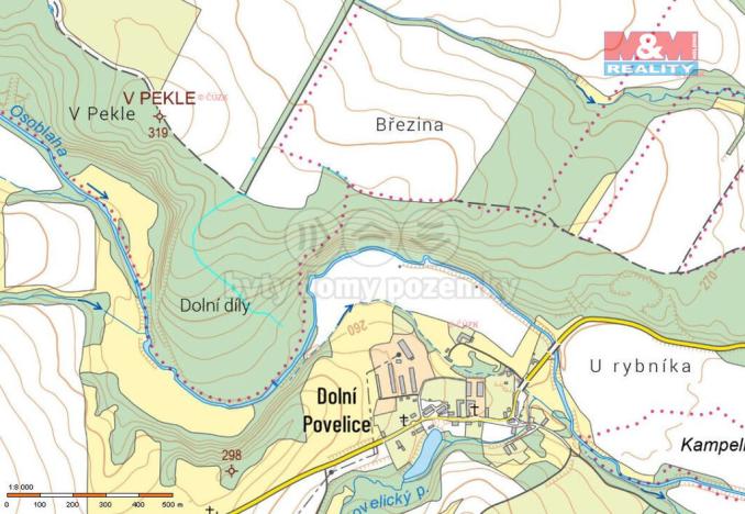 Prodej pozemku, Bohušov, 3520 m2