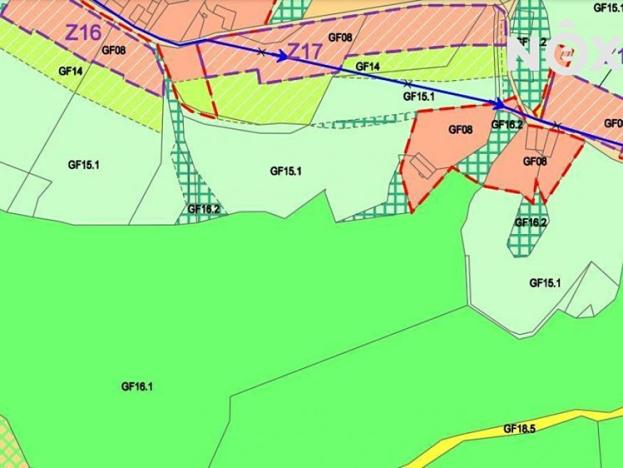 Prodej zahrady, Provodín, 1453 m2