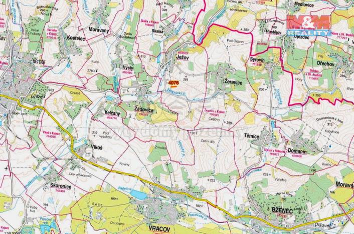 Prodej pole, Ježov, 819 m2