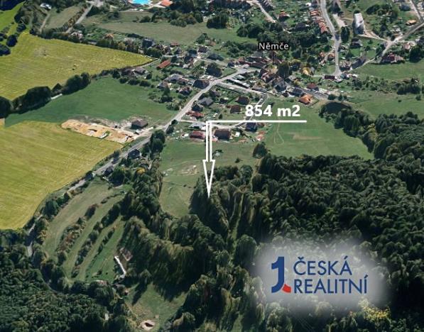 Prodej lesa, Větřní, 854 m2