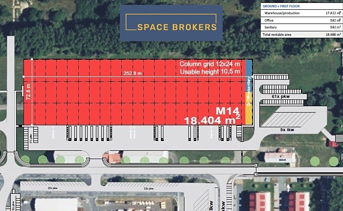 Pronájem skladu, Přimda, 18400 m2