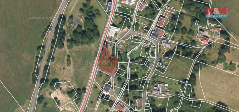 Prodej louky, Velký Šenov, 1050 m2