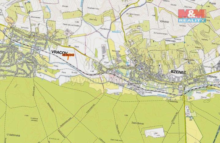 Prodej pole, Vracov, 194 m2