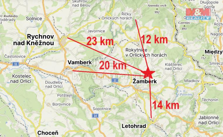 Prodej pozemku pro bydlení, Kunvald, 330 m2