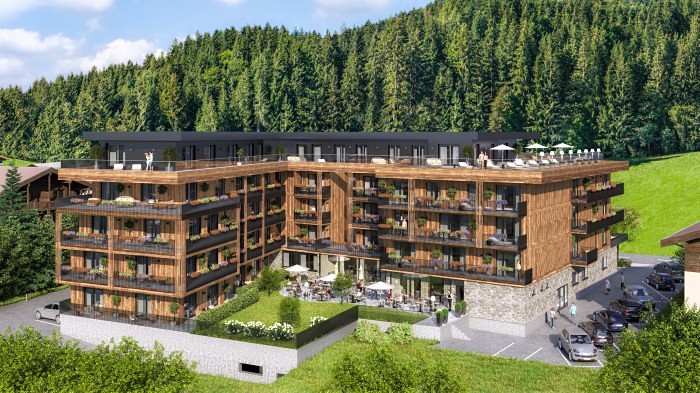 Prodej bytu 2+kk, Kirchberg in Tirol, Rakousko, 33 m2