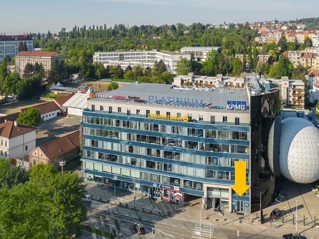 Pronájem obchodního prostoru, Brno, Veveří, 56 m2