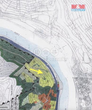 Prodej zahrady, Dolní Zálezly, 758 m2