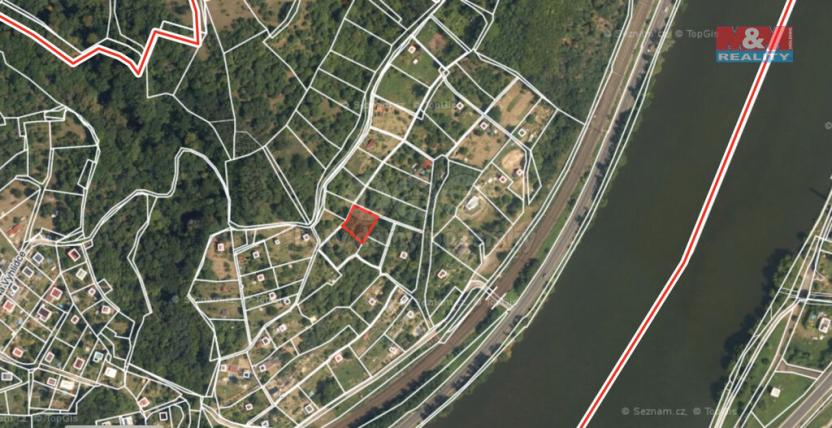 Prodej zahrady, Dolní Zálezly, 541 m2