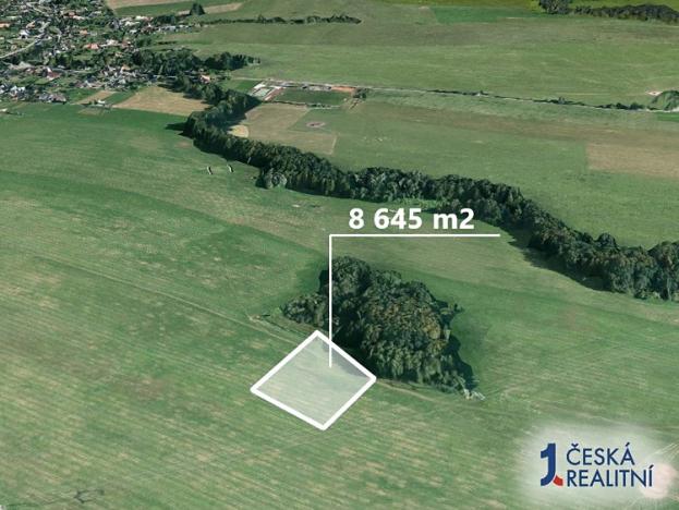 Prodej podílu zemědělské půdy, Ženklava, 2521 m2