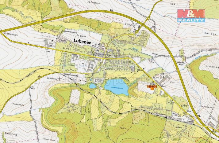 Prodej pozemku pro bydlení, Lubenec, 707 m2