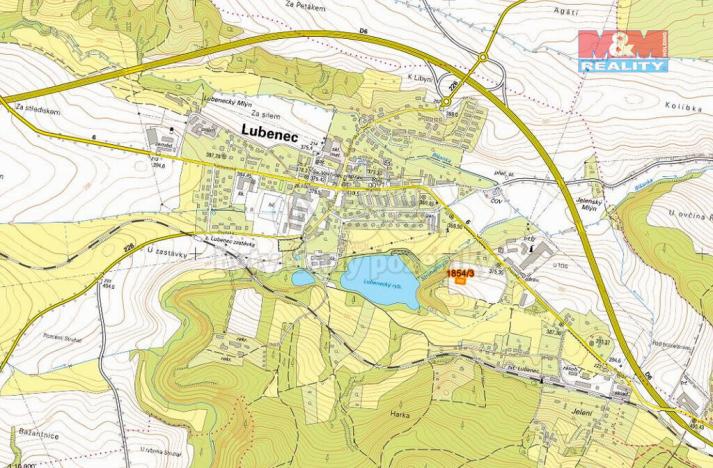 Prodej pozemku pro bydlení, Lubenec, 702 m2