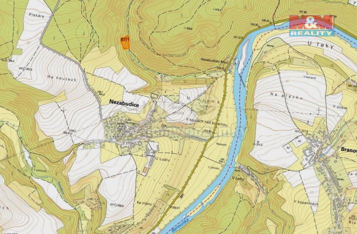Prodej pozemku, Nezabudice, 5712 m2