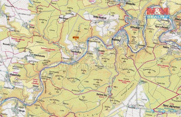 Prodej pozemku, Nezabudice, 2544 m2