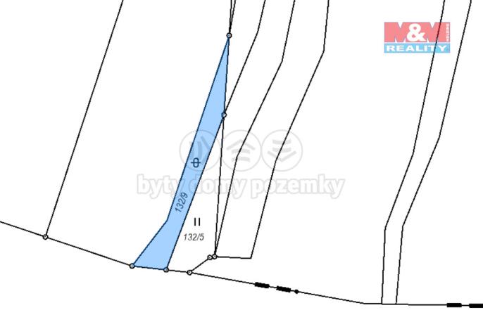 Prodej pole, Okounov - Oslovice, 404 m2